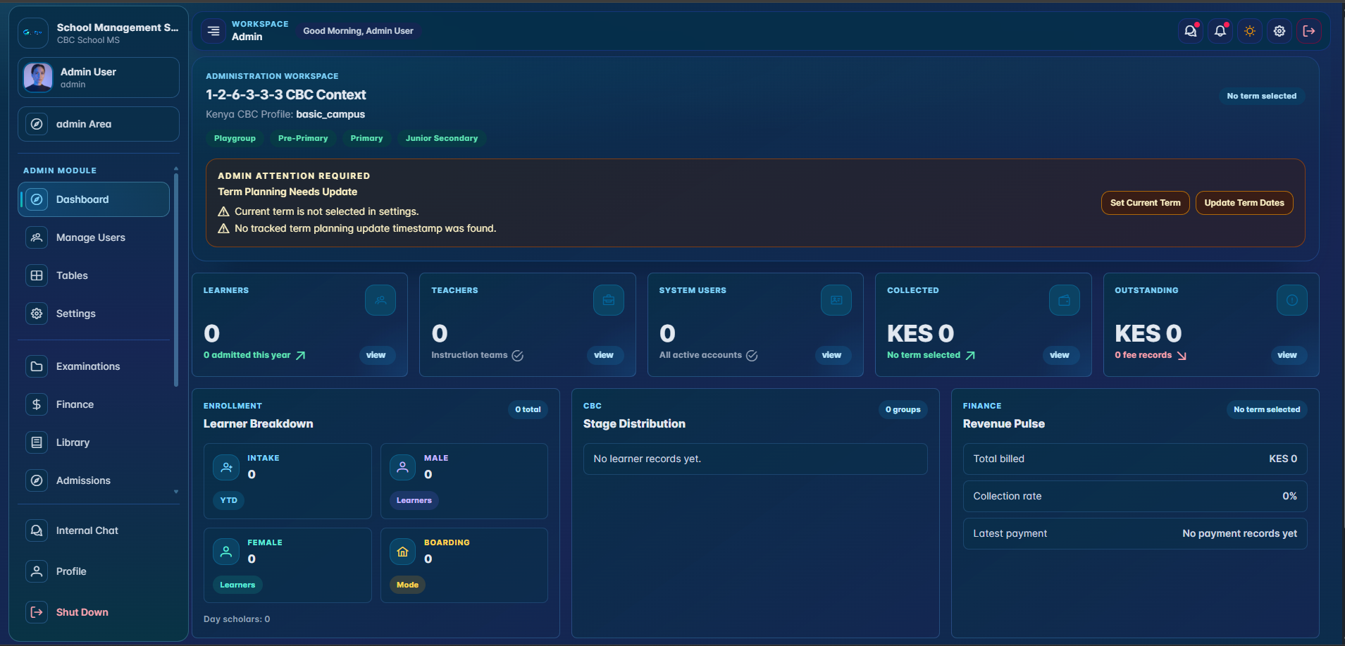 GoZero POS dashboard preview